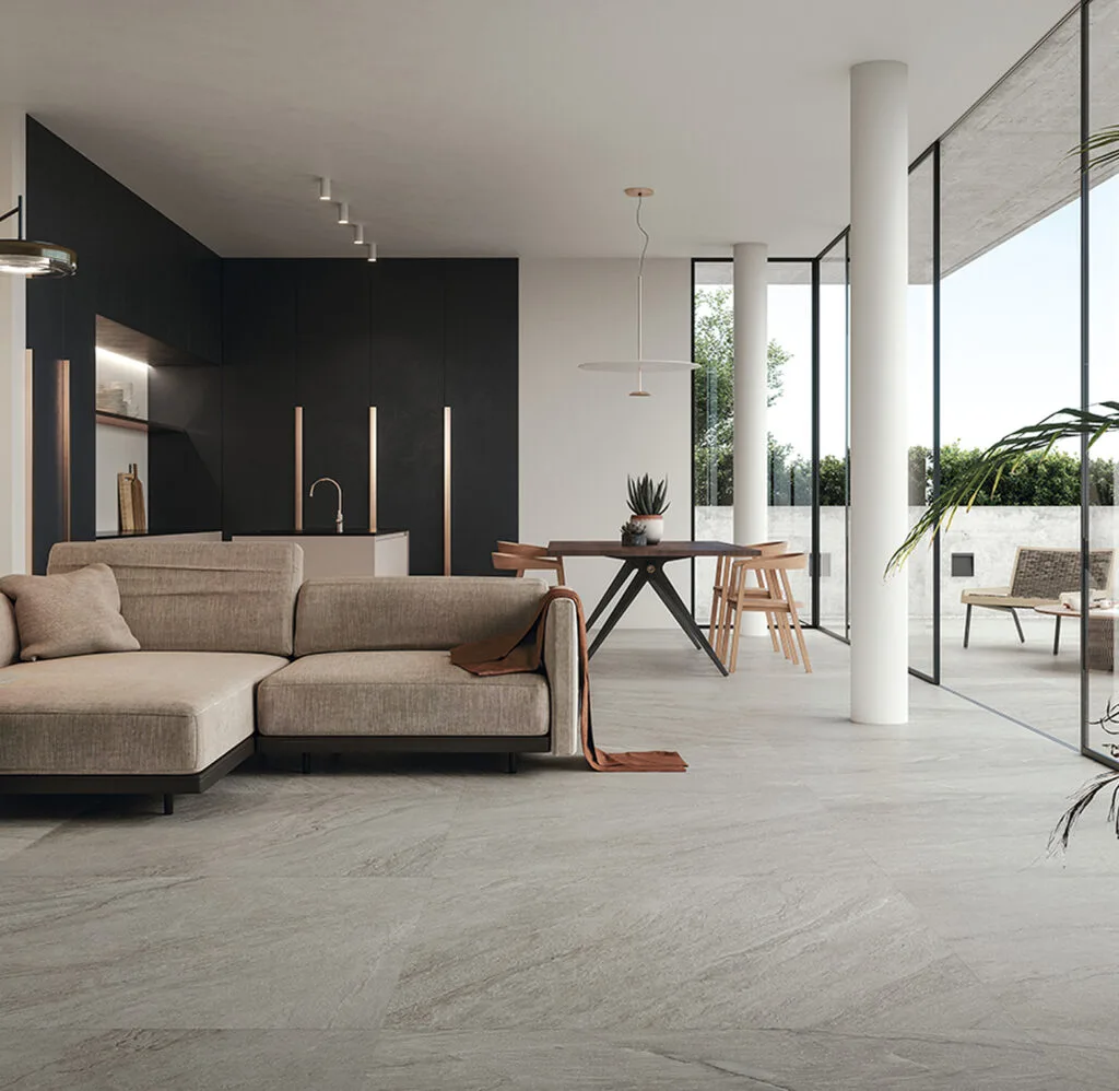 seamless indoor outdoor flooring