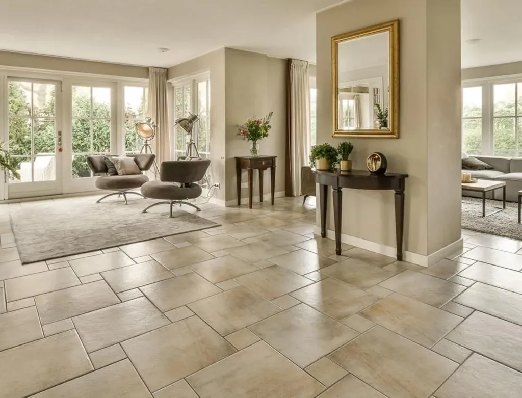 natural stone floor