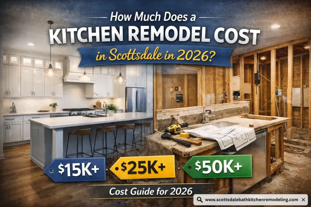 How Much Does a Kitchen Remodel Cost in Scottsdale in 2026